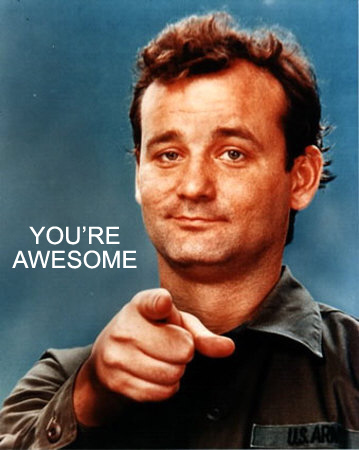 You're awesome